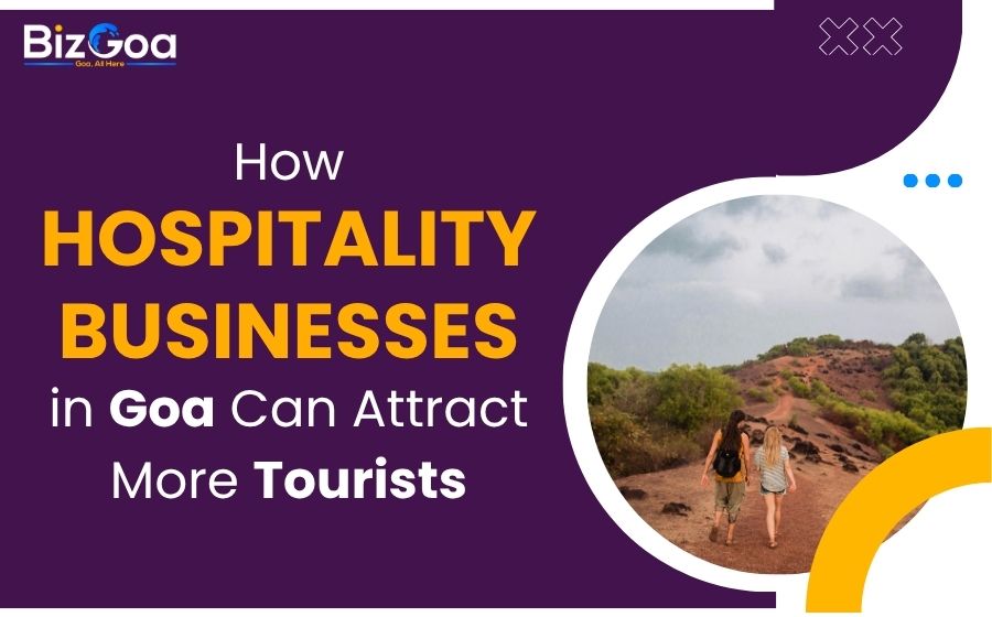 Hotel staff in Goa welcoming tourists at a beachfront resort as part of a local hospitality marketing campaign