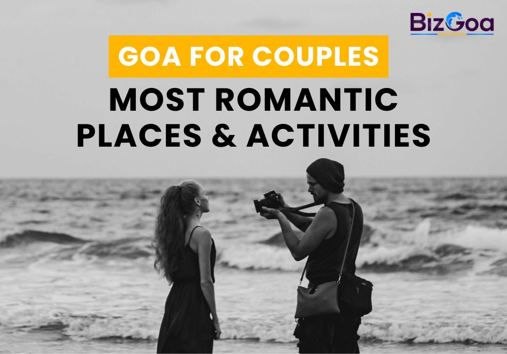 Couple walking on a secluded beach in Goa at sunset during a romantic getaway