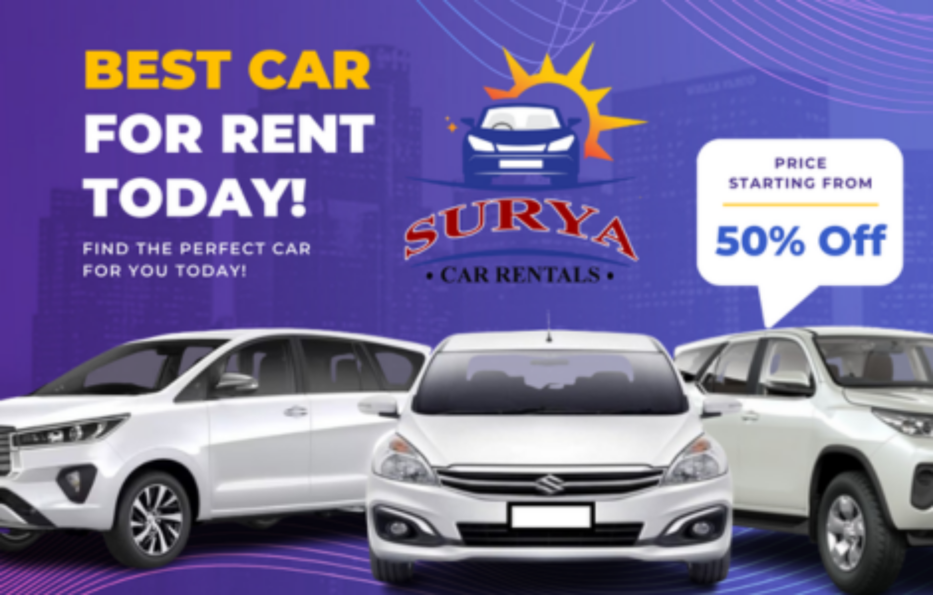 Surya Car Rentals Goa